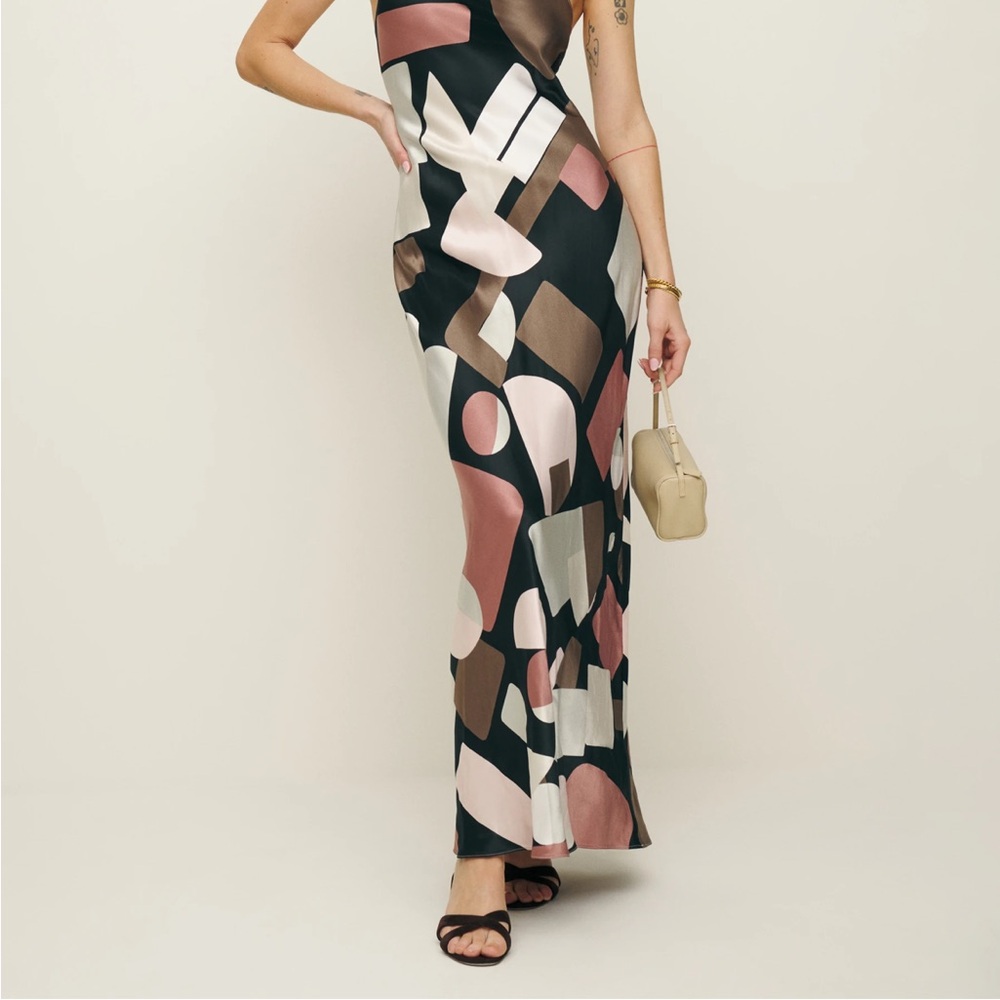 Abstract Patterned Dress